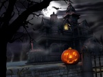 Casa tenebrosa de Halloween