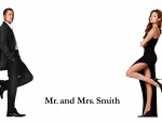 Brad Pitt y Angelina Jolie en "Sr. y Sra. Smith"