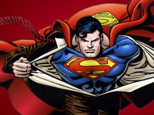 Postal: Cómic de Superman