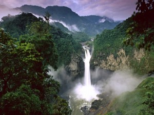 Cataratas San Rafael, río Quijos, Amazonas, Ecuador