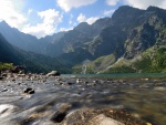 Morskie Oko, un lago en los Montes Tatras (Polonia)