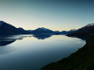 Postal: Lago Wakatipu (Nueva Zelanda)