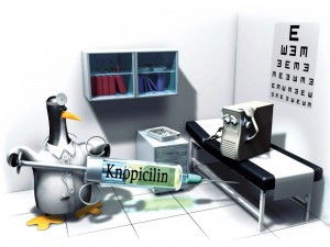 Postal: Knopicilin, penicilina Linux Knoppix para tu PC