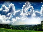 Un cielo de nubes perfecto