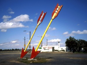Gasolinera Twin Arrows (Ruta 66, Arizona)