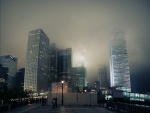 Niebla en la ciudad