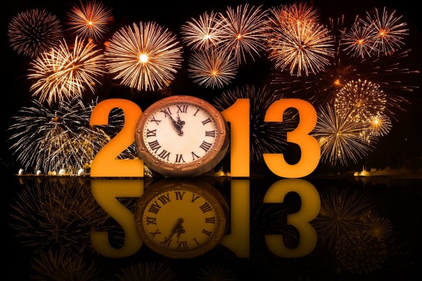 A punto de llegar el nuevo año 2013
