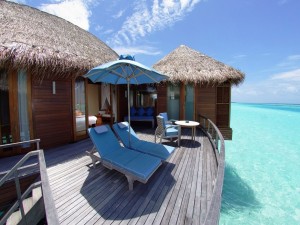 Postal: De vacaciones en las Islas Maldivas