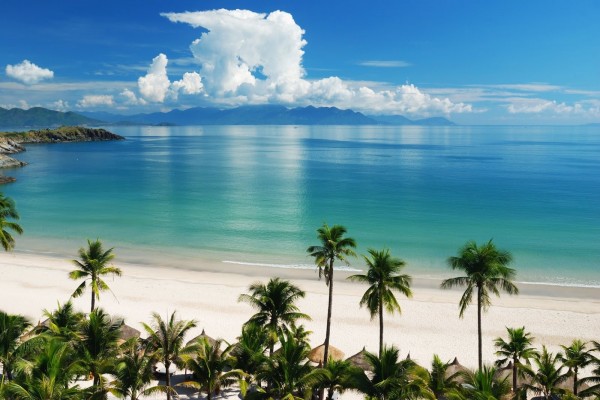 Playa paradisíaca en Vietnam