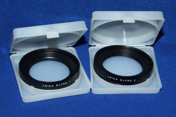 Lentes de aproximación Leica Elpro 1 y 2
