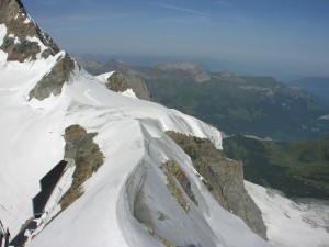 Postal: Macizo de Jungfrau (Suiza)