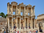 La Biblioteca de Celso, en Éfeso (Turquía)