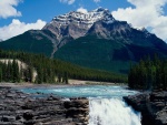 Athabasca Falls, Parque nacional Jasper (Alberta, Canadá)