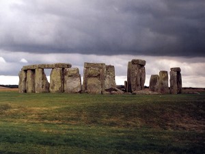 Postal: Monumento megalítico de Stonehenge (Inglaterra)