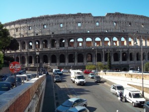 Postal: El Coliseo de Roma