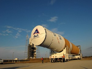 Postal: Transporte del cohete Delta IV (NASA)