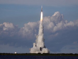 Lanzamiento del cohete Delta IV (NASA)