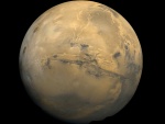 Una foto nítida del planeta Marte