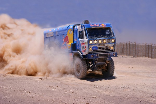 Camión Kamaz en el Rally Dakar