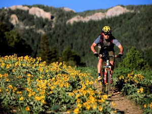 Postal: Mountain bike en Bozeman, Montana (Estados Unidos)