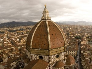 Postal: Cúpula del Duomo de Florencia (Basílica de Santa Maria del Fiore), Italia