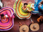 Baile regional mexicano, en Yucatán, México