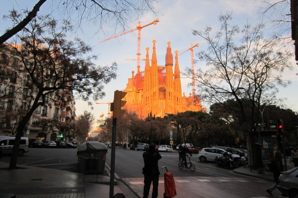 La Sagrada Familia, en Barcelona (España)