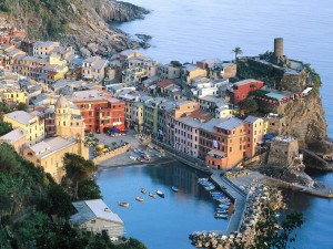 Postal: Vernazza, Cinque Terre (Italia)