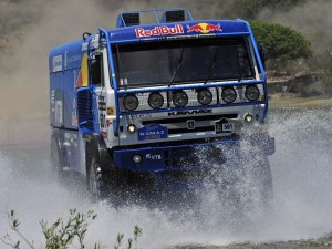 Camión en el Rally Dakar de 2013