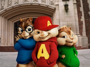 Postal: Alvin y las ardillas