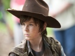 Carl, el hijo de Lori en The Walking Dead