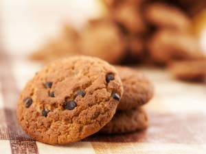 Postal: Cookies con chips de chocolate