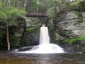 Deer Leap Falls, George W. Childs Recreation Site, Pennsylvania, Estados Unidos