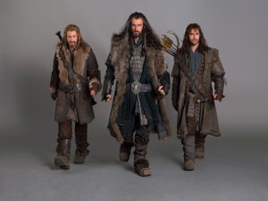 Thorin, Fili y Kili en "El hobbit: un viaje inesperado"