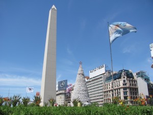 El Obelisco de Buenos Aires, Argentina