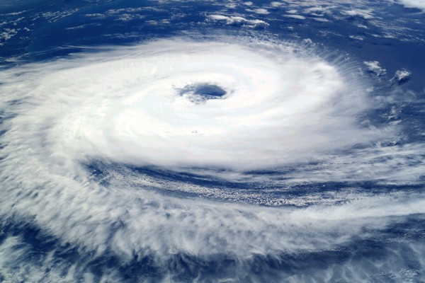 Ciclón Catarina, visto desde la Estación Espacial Internacional