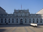 Desfile en el Palacio de la Moneda, Santiago de Chile