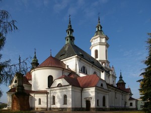 Postal: Iglesia de San Miguel, Ostrowiec, Polonia