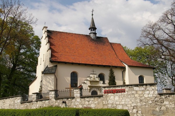 Iglesia de San Gil en Giebultow, Polonia