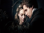 Cosette y Marius, personajes de "Los Miserables"