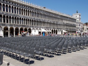 Postal: La Plaza de San Marcos en Venecia