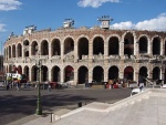 La Arena de Verona (anfiteatro romano), en Italia
