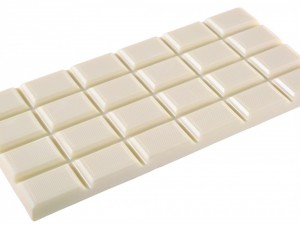 Tableta de chocolate blanco