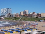 La ciudad de Mar del Plata, Argentina