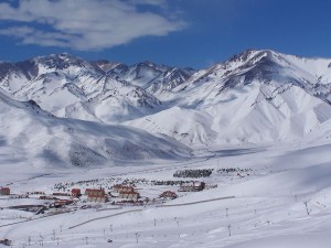 Postal: Las Leñas, una estación de esquí andino, en Mendoza, Argentina