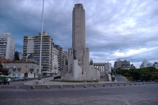 Monumento a la Bandera Nacional en Rosario, Argentina