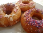 Donuts con sprinkles