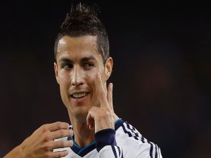 Postal: Cristiano Ronaldo, jugador del Real Madrid