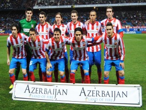 Alineación (2012) del Atlético de Madrid