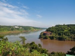 Confluencia de los ríos Paraná e Iguazú (Argentina)
